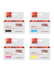 Комплект картриджей EasyPrint IH-178XL_SET для HP 178XL: черный, голубой, пурпурный, желтый