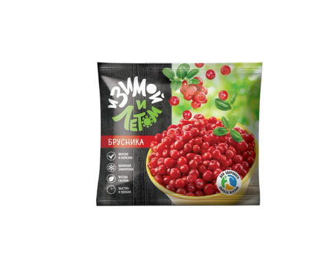 Зам.Ягоды Зимой и Летом Брусника 400гр