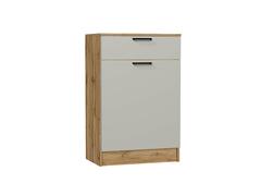 Тумба Стиль ТБ-601 с ящиком Light Grey In 2S Дуб Вотан