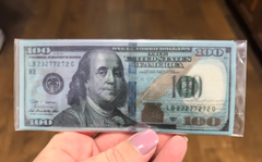 Вафельные Деньги для Торта Оптом 180 шт, 14*6 см, двухсторонние (тонкая вафельная бумага)