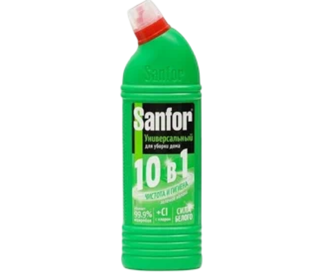 Средство SANFOR санитарно-гигиеническое Универсал 1500 г зеленое яблоко