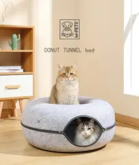 MPets Лежанка-тоннель Донат, S