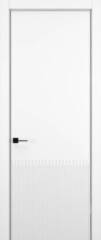 Дверь 5 VERTICAL Матовый Снежный