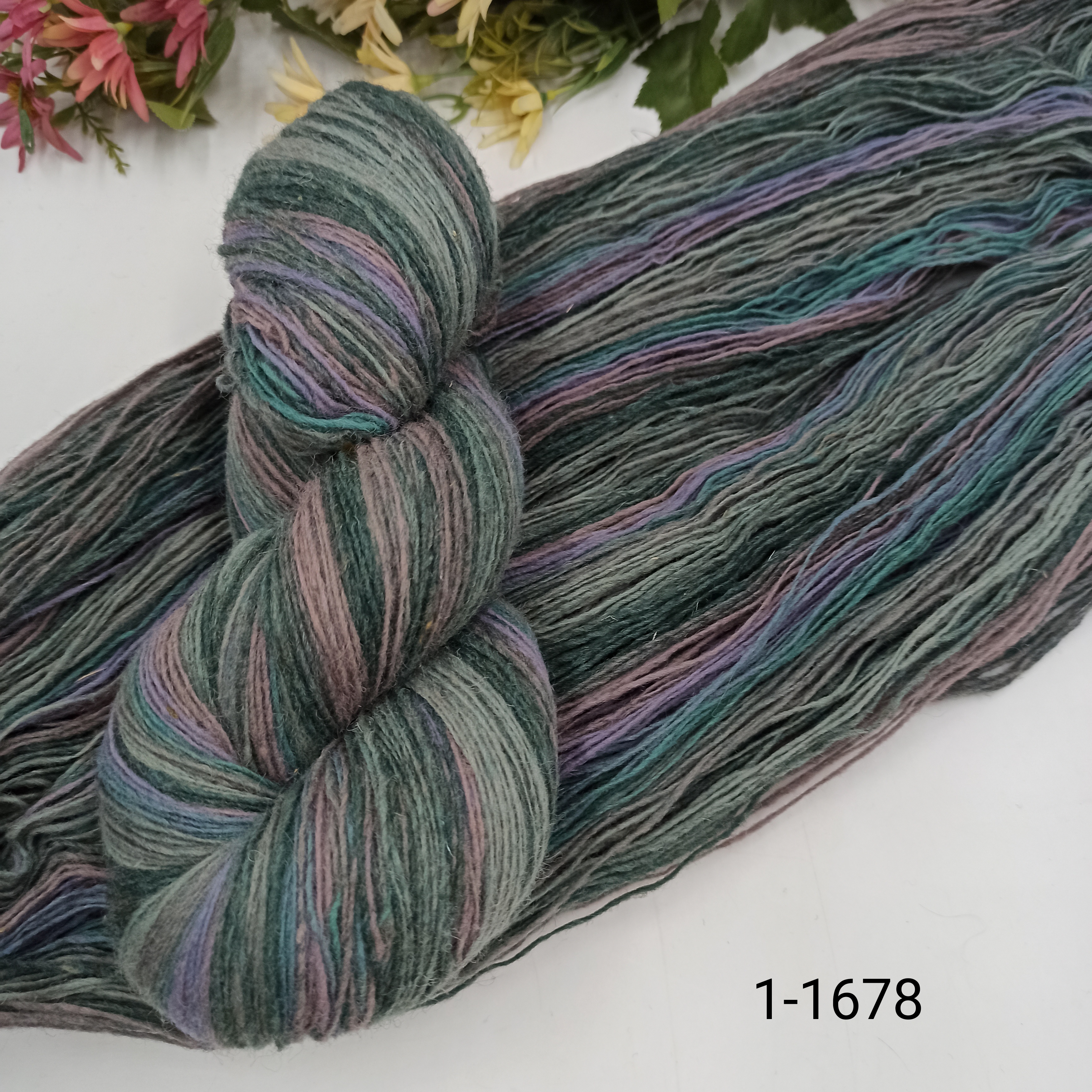 Дундага 6/1 шерсть секционного окрашивания 01-1678 420м/100гр