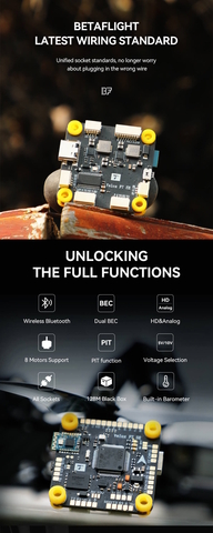 Полётный контроллер T-Motor Velox F7 (F722) SE 30x30 FPV