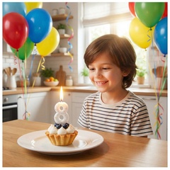 Свеча-цифра 