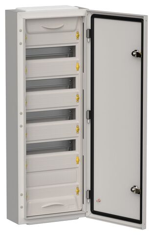 TITAN 5 Корпус мет. ЩРн-60 (1х60) 835х310х140 IP54 сер IEK