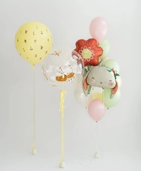 Набор гелиевых шаров Цветочное настроение