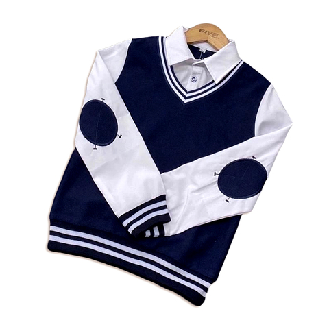 Джемпер-обманка м (9-13) 260415-WD198