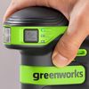 Эксцентриковая шлифмашина акк. Greenworks OS325, 24V, 125 мм, 5000-8000-11000 об/мин, амплитуда 2.4 мм, без АКБ и ЗУ (3100907) — фото 11
