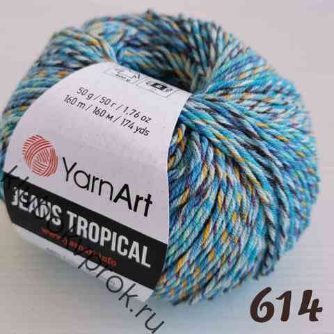 YARNART JEANS TROPICAL 614,