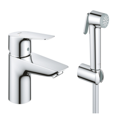 Смеситель для раковины с гигиеническим душем Grohe BauEdge 23757001 фото