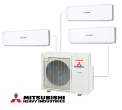 Мульти сплит система на 3 комнаты Mitsubishi Heavy Industries SCM Multi