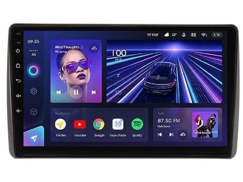 Магнитола Teyes CC3 для Toyota Highlander (2020+) Android 10 QLET DSP 4G модель CC3(TO-550)