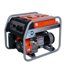 Генератор бензиновый TOR KM4800H - [3.3 кВт / 220V] ручной пуск