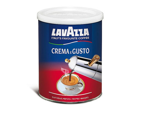 LavAzza Crema e Gusto, 250 г ж/б