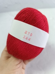 Алый, арт. 210, норка без доп. нити