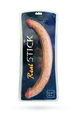 Двусторонний фаллоимитатор Realstick Nude - 34 см. - 