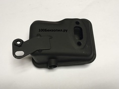 Глушитель двигателя для бензотриммера с объемом двигателя 32-35 см3