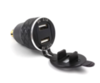 Переходник для мини-розетки на два USB-порта и вольтметр (BMW, Triumph, KTM и т.д.)
