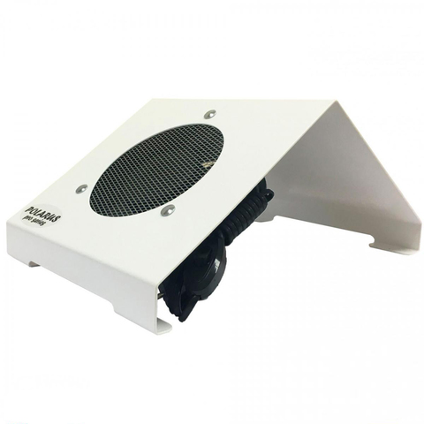 Polarus Пылесос для маникюра настольный PRO-series 80 Вт, белый, без подушки