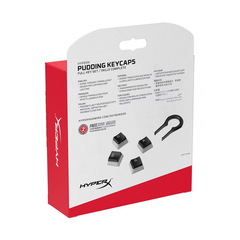 Набор кнопок на клавиатуру HyperX Pudding Keycaps Full Key Set (Black) HKCPXA-BK-RU/G