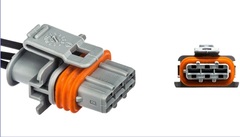 РАЗЪЁМ ДПДЗ ACCENT РХХ GETZ, RIO JB CARGEN 3 PIN FEMALE