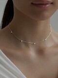 Колье Миниатюрные треугольники