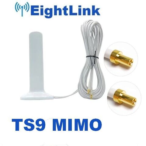 Антенна Магнитная EightLink MSM201 TS9 12DB MiMO 3G/4G/LTE в авто Белая