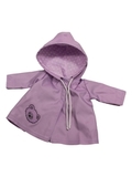 Плащ с аппликацией - Сиреневый. Одежда для кукол, пупсов и мягких игрушек.