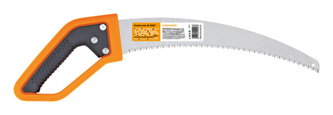 Пила садовая Fiskars SW37 малый черный/оранжевый (1028374)