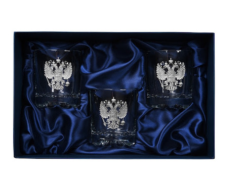Подарочный набор стаканов для виски «Русь»