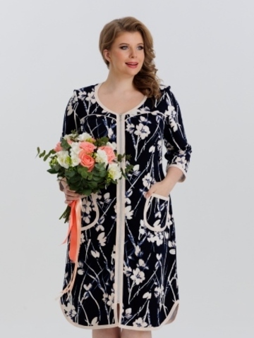 4015/2 Халат на молнии