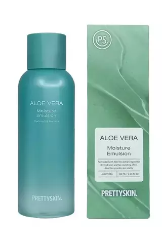 Pretty Skin Aloe Vera Moisture Emulsion эмульсия для нормальной и склонной к сухости кожи лица с алоэ