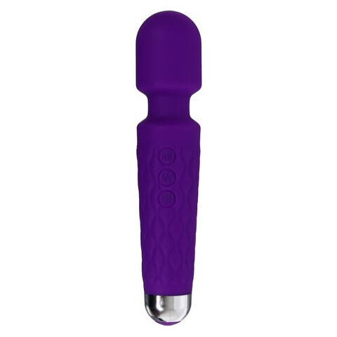 Фиолетовый wand-вибратор с подвижной головкой - 20,4 см. - Сима-Ленд Оки-Чпоки 9771450