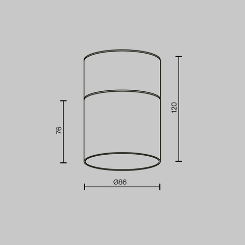 Накладной светильник Maytoni Glory C094CL-GX53-W