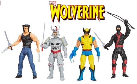 Фигурки Росомаха Бессмертный набор — Wolverine Action Figure Set