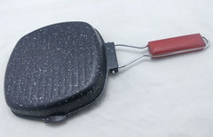 Сковорода-гриль с антипригарным покрытием non-stick под мрамор 