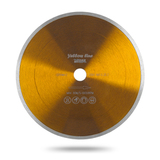 Алмазный диск Messer Yellow Line Ceramics со сплошной кромкой. Диаметр 230 мм.