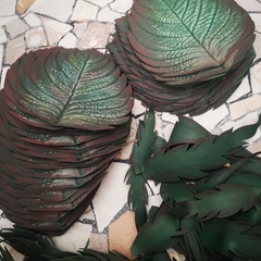 Лист 30х22 Фоамиран  с оттиском.  Тонирован. Цвет фоамирана на заказ.