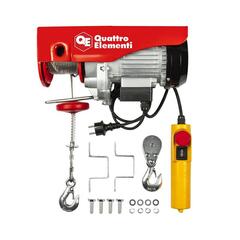 Таль электрическая QUATTRO ELEMENTI TL-500 (1100Вт, 250/500кг, трос 12м, блок полиспаст в компл.) (793-695)