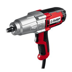 ЗУБР 300 Н·м, 350 Вт, кейс, ударный гайковерт (ГС-300 К)