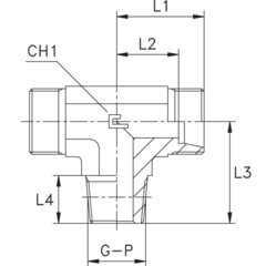 Штуцер FTC DS16 NPT1/2" (корпус) CAST
