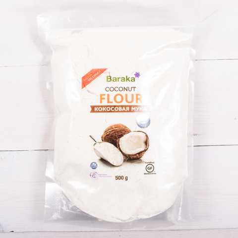 Кокосовая мука, 500 г. Baraka