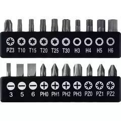 STAYER Hercules-K27, 27 предм., набор отверток с насадками (25827)