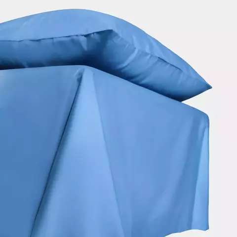 Простыня 250x280 Mollen васильково-синяя
