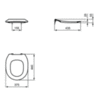 Сиденье для унитаза Ideal Standard Contour 21 S454536