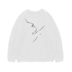 Свитшот "Французский бульдог - силуэт"