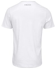 Детская теннисная футболка Head Junior Club Carl T-Shirt - white