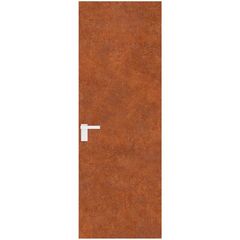 Алюминиевая дверь 1AGК ржавчина